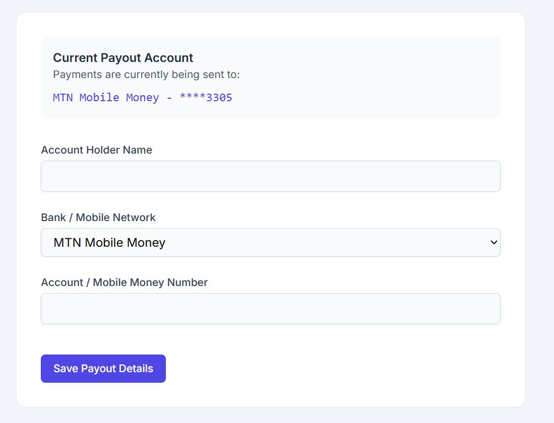Secure Mobile Payouts